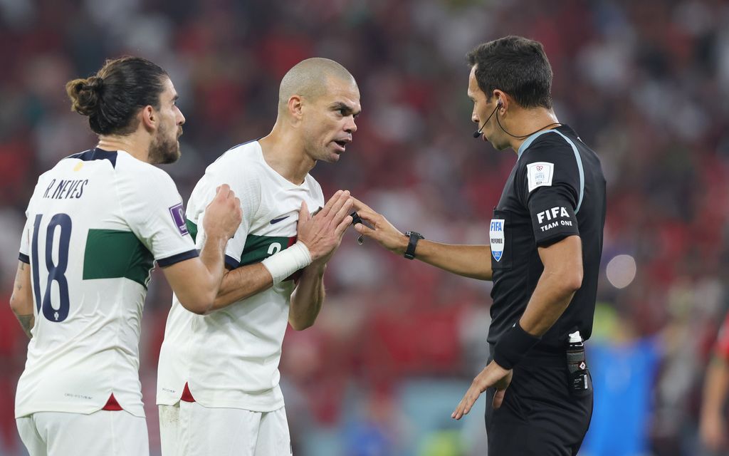 Portugalin Pepe raivosi tuomareista – 