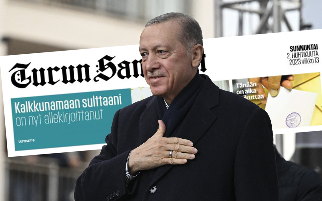 Turun Sanomat kutsui Erdogania ”Kalkkunamaan sulttaaniksi” – Näin päätoimittaja vastaa