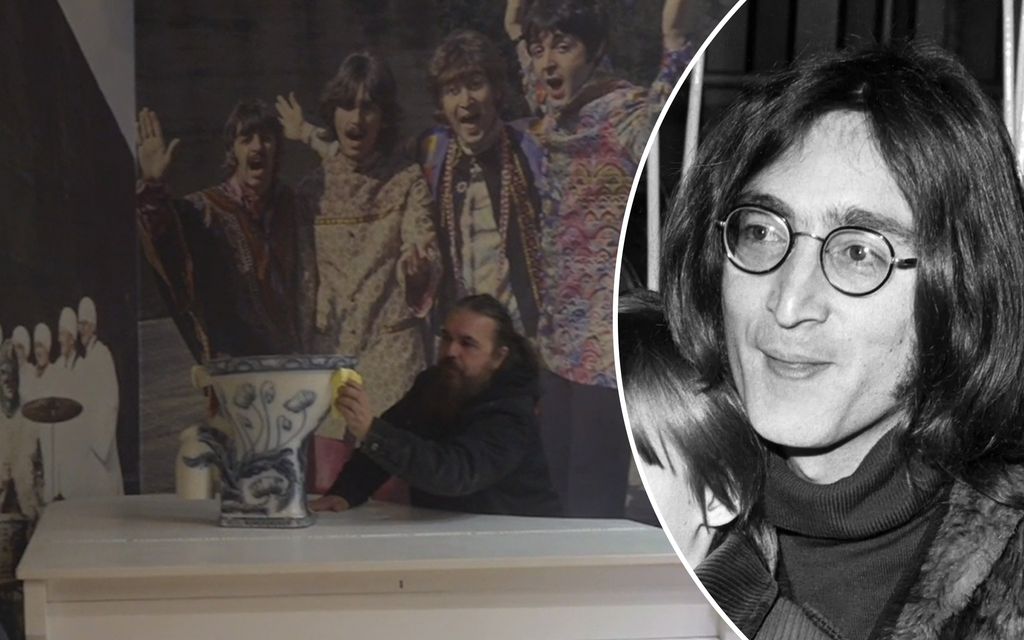 ”Iso-Britannian kallein vessanpönttö”: John Lennonin pönttö näytille Beatles-museoon