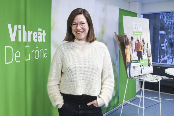Anni Sinnemäki nimitettiin Helsingin vihreiden pormestariehdokkaaksi tammikuussa.