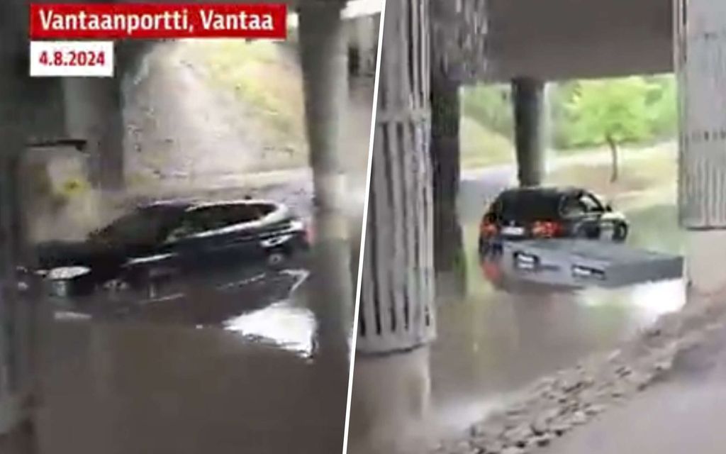 Hurjia tulvia pääkaupunki­seudulla – Autot jäivät jumiin ja hajosivat