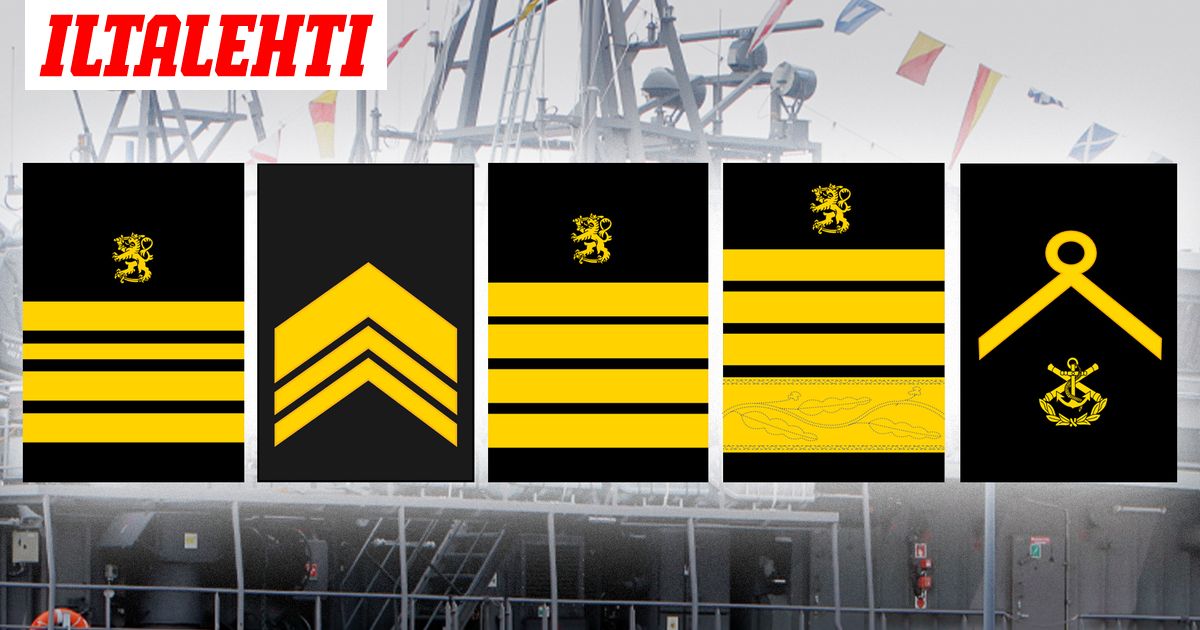 Tunnistatko merivoimien sotilasarvot? Testaa!