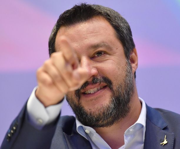 Matteo Salvini rakentelee Italiasta käsin eurojytkyä.