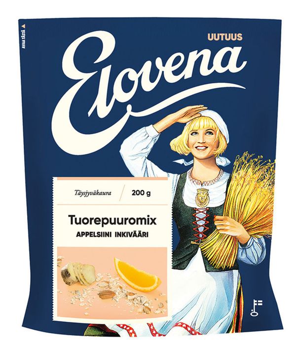 Каша овсяная elovena