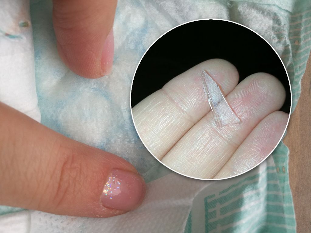 Sarin kauhunhetki: 7-viikkoiselle vauvalle ostetussa vaipassa oli kookas lasinsiru – Pampers selvittää asiaa