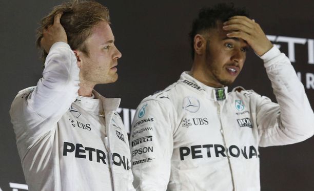Nico Rosberg ja Lewis Hamilton eivät ole ylimpiä ystäviä.