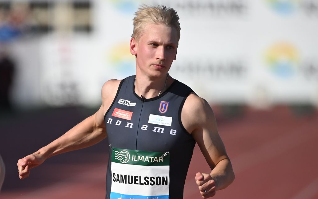 Samuli Samuelsson juoksi Suomen ennätyksen