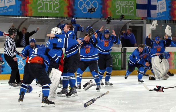 Suomen pojille jääkiekkokultaa nuorten olympialaisissa