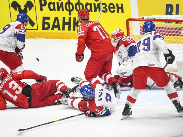 Venäjä ja Tshekki taistelivat MM-pronssista pitkän kaavan kautta.