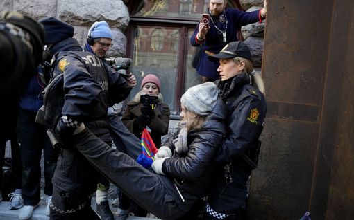 Greta Thunberg pidätettiin Oslossa – katso kuvat