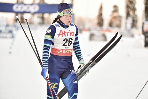 Krista Pärmäkoski jäi 30 parhaan ulkopuolelle Rukan maailmancupissa perjantaina ja lauantaina. Sunnuntain kilpailuun hän ei startannut.
