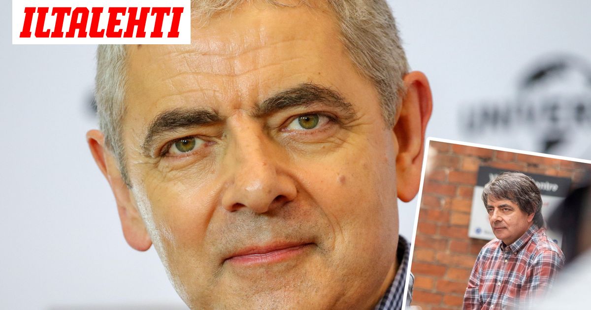 Mr. Bean Rowan Atkinson tunnistamaton pitkillä hiuksilla - Vimarsana News