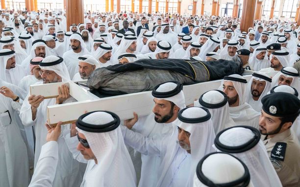 Khalid Al Qasimi haudattiin keskiviikkona.