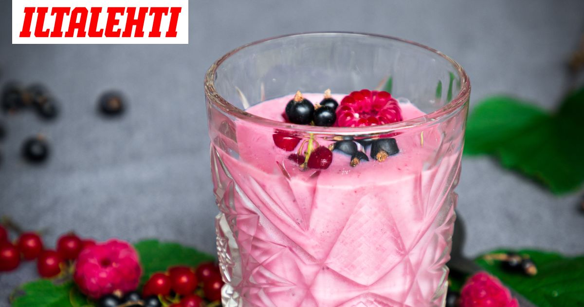 Mustaherukasta smoothie - vain 3 raaka-ainetta - Vimarsana News