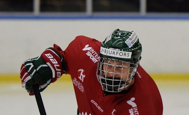 Frölundassa pelannut Kristian Vesalainen sai tänään ensimmäiset kotimaan liigaminuuttinsa.