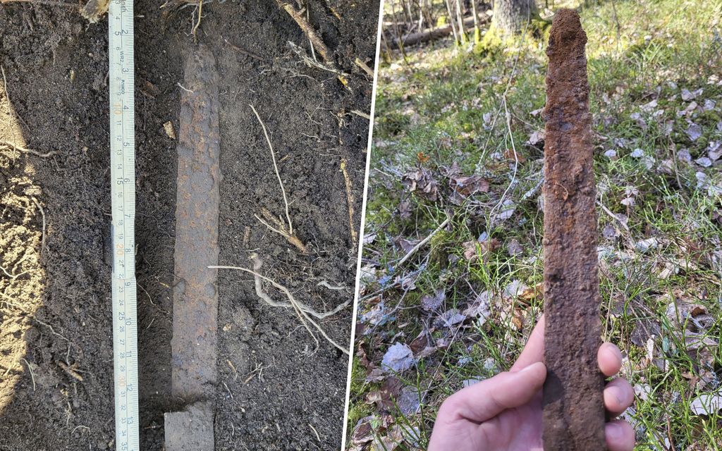 Salosta löytyi rautakautinen viikinkimiekka – ”Epätodellinen fiilis”