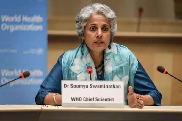 WHO:n johtava tutkija Soumya Swaminathan puhui Reuters Next -konferenssissa nopeasti leviävästä omikronmuunnoksesta.