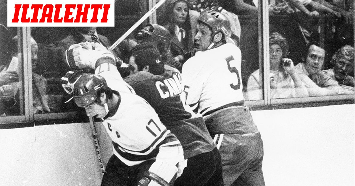 Jääkiekkohistorian lehti havisi 1972: ”Se oli Kanadassa ihan totaalinen  sokki”
