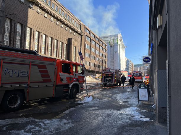 Helsinki: Tulipalo Kalliossa – sulje ilmanvaihto