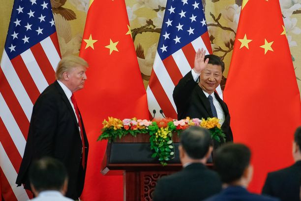 Yhdysvaltain presidentti Donald Trump ja Kiinan presidentti Xi Jinping tapasivat Pekingissä viime marraskuussa.