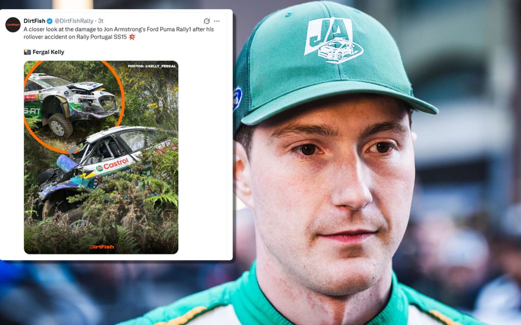 Video: Raju ulosajo MM-rallissa – Näin rusinaksi auto meni