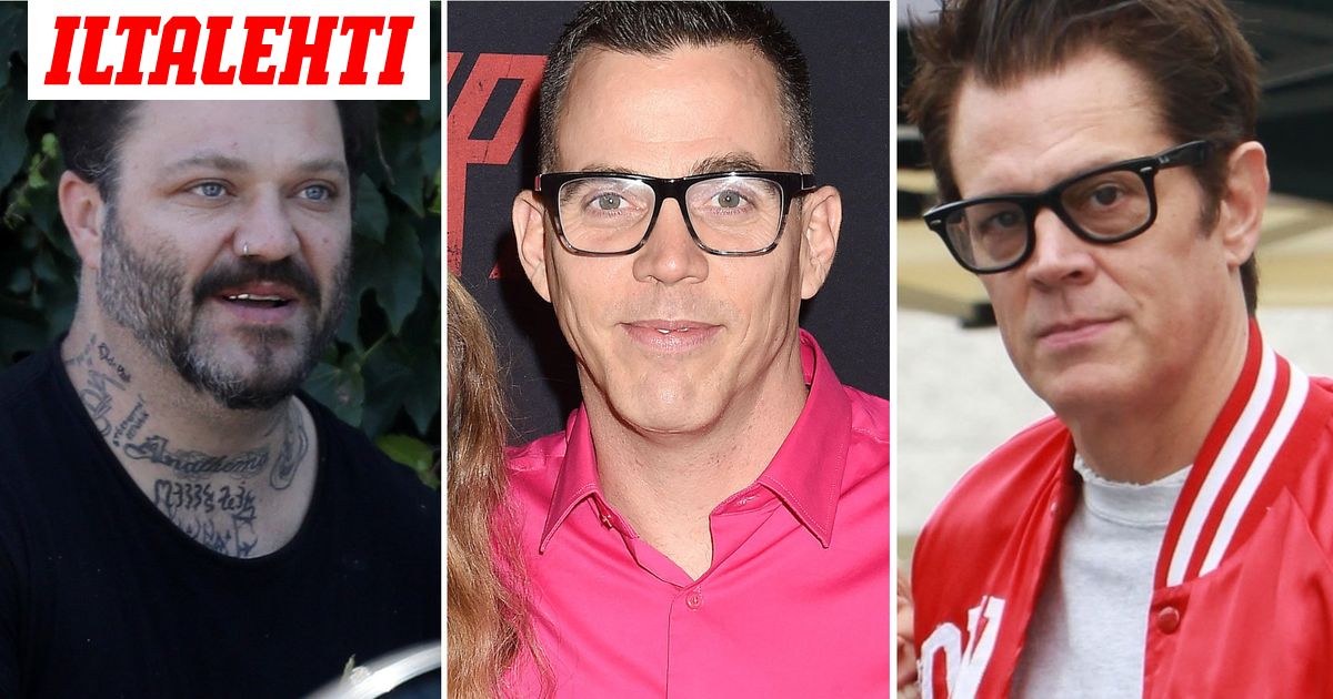 Tältä Johnny Knoxville, Bam Margera ja Steve-O näyttävät ...