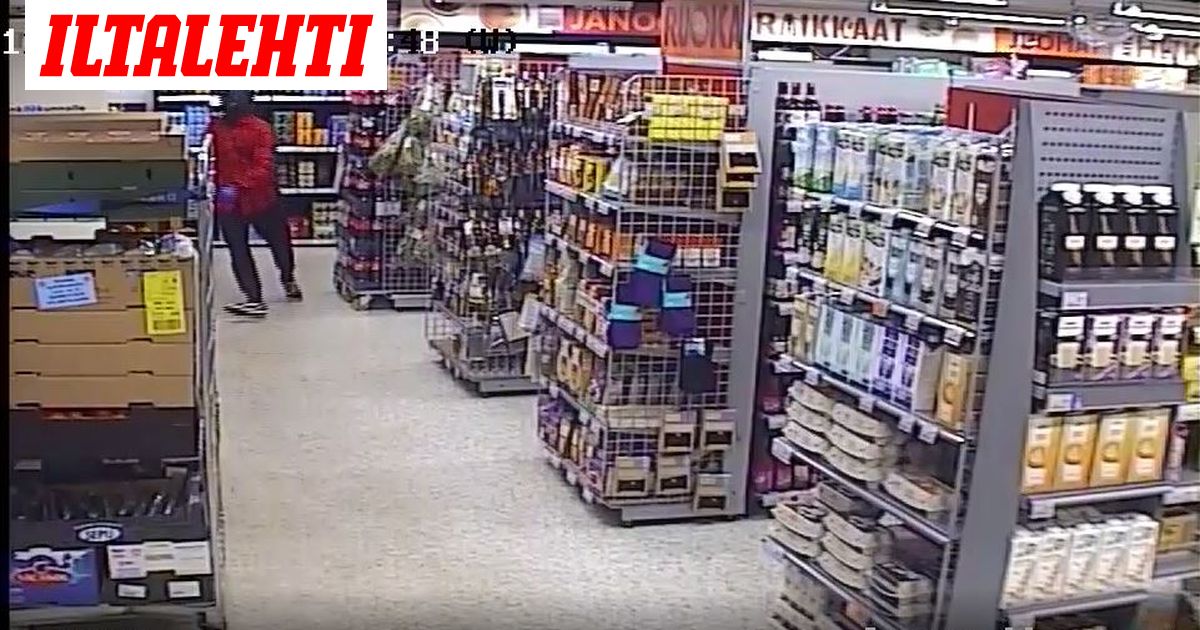 K Market Myllykosken Ryosto Ryostajien Outo Kaytos Tallentui Videolle