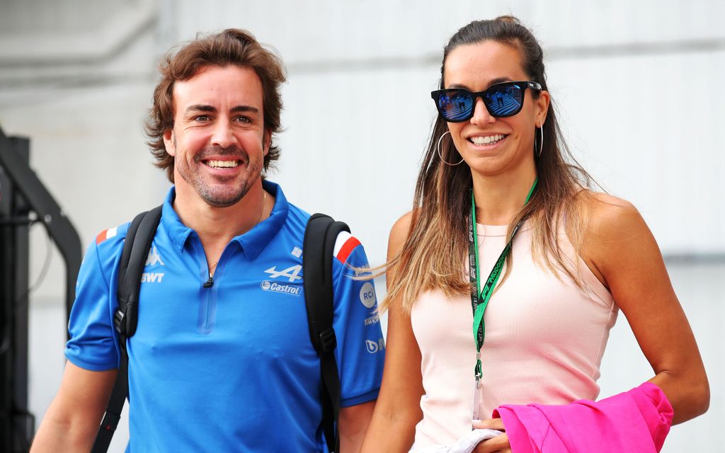 Fernando Alonso ja naisystävä: Ero