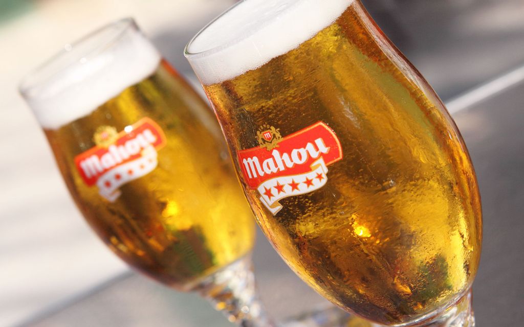 Пив обзор. Пиво испания san miguel.