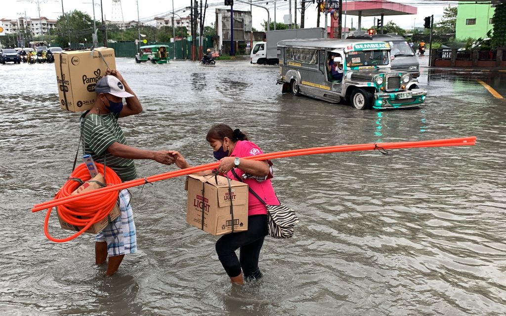 Ainakin 45 ihmistä kuollut trooppisessa myrskyssä Filippiineillä 