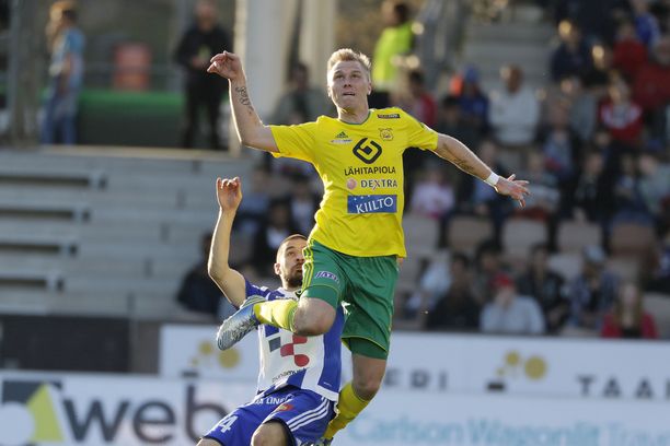 Mika Lahtinen pelasi vielä vuonna 2016 Ilveksessä Veikkausligaa.