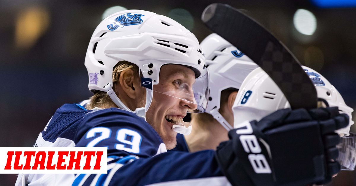 Patrik Laine palasi näyttävästi parrasvaloihin! Kuritti Canucksia hattutempulla