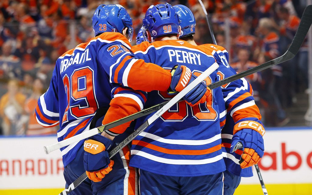 Uskomaton trilleri NHL:ssä! Edmonton nousi kuilun partaalta jatkoerä­voittoon    