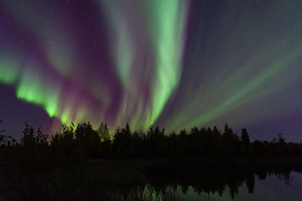 Sehän on lohikäärme! Nasa julkaisi upean revontulikuvan