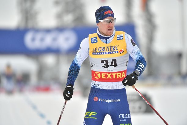 Lauri Lepistö ei jatka sprintin erävaiheeseen.