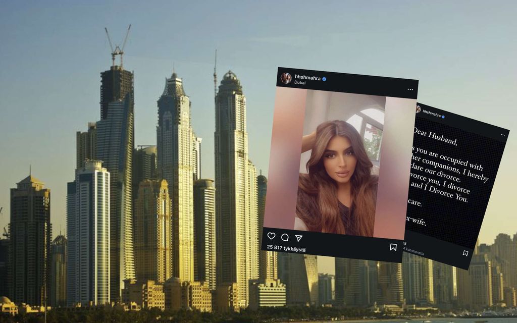 Dubain prinsessa julkaisi sokki­päivityksen: ”Sinun ex-vaimosi”