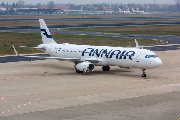 Helsingistä Manchesteriin matkalla ollut Finnairin kone teki hätälaskun Tukholmaan. Kuvituskuva.