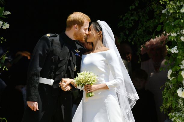 Herttuatar Meghan ja prinssi Harry saivat toisensa toukokuussa 2018.