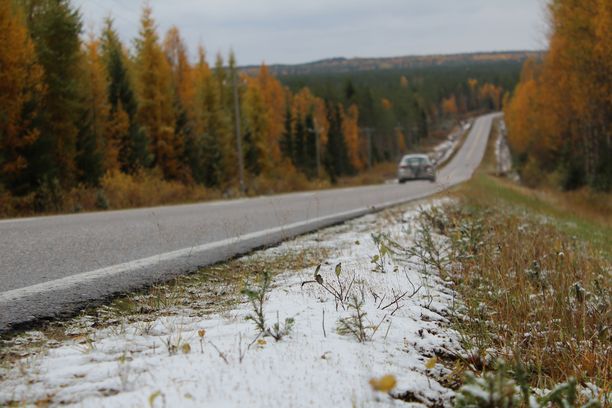 Talvi alkaa tavallisesti Pohjois-Lapissa lokakuun puolivälin tienoilla.