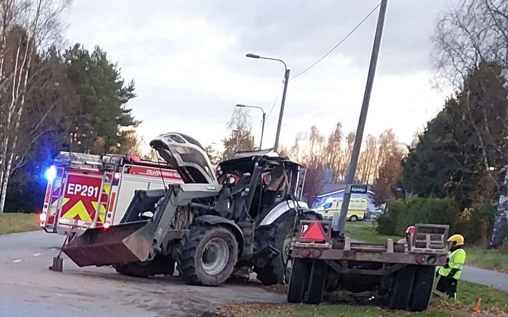 84-vuotias ajoi kolmion takaa traktorin kylkeen: 15-vuotias Marko kuoli 