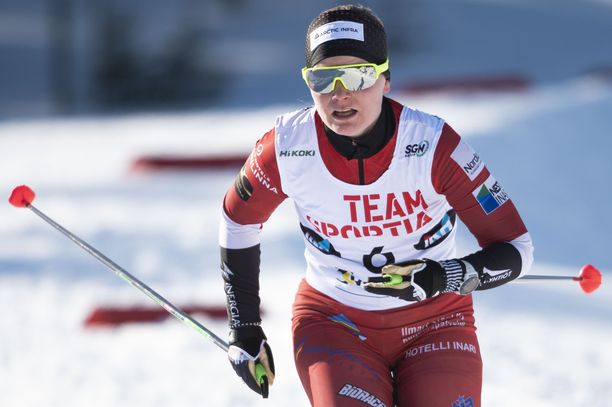 Tiina Idström oli viime sunnuntaina Rukan Suomen cupin 15 kilometrin vapaan väliaikalähtökilpailussa 34:s.
