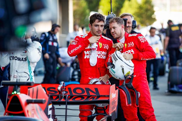 Charles Leclerc ja Sebastian Vettel eivät löytäneet yhteistä säveltä viime kauden aikana. 