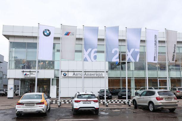 Venäjän autokauppa romahti