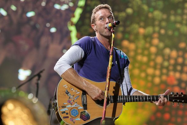Chris Martin tunnetaan Coldplay-yhtyeen keulahahmona.
