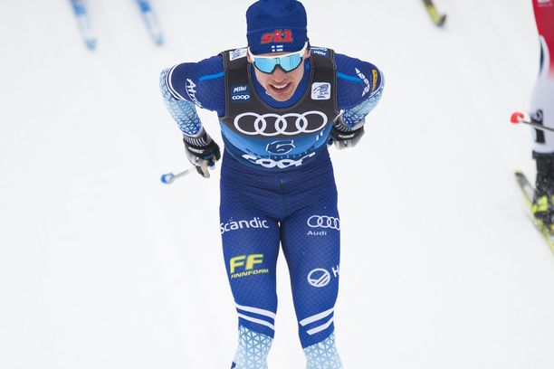 Iivo Niskanen on hiihtänyt kolmasti palkintopallille tällä kaudella.