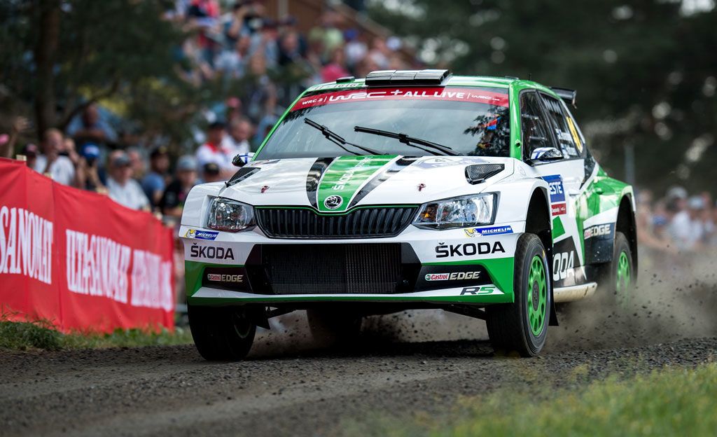 EK9: Tänak painoi pohjat ja nousi kärkeen - Rovanperä dominoi WRC2-luokkaa!
