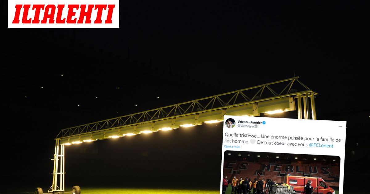 Lorient-Rennes päättyi tragediaan - kentänhoitaja kuoli