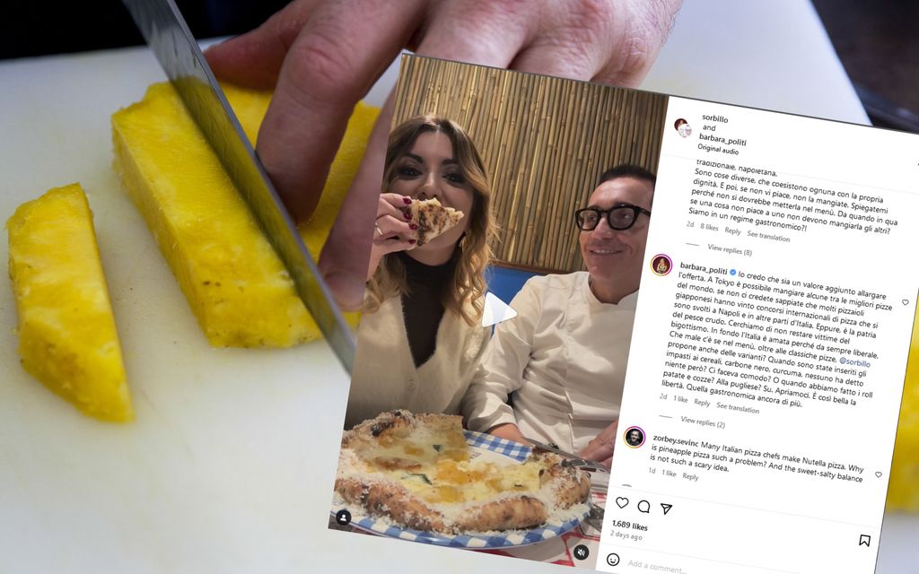 Kansallinen skandaali Italiassa: Huippukokki pani ananasta pizzaan
