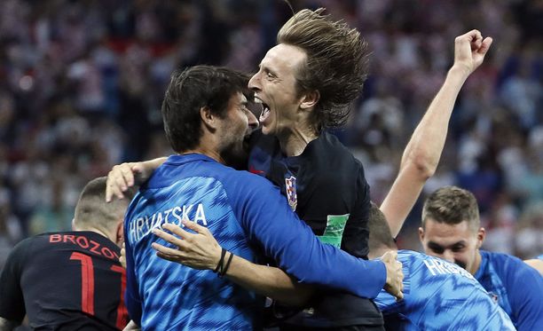 Luka Modric oli huojentunut, kun Kroatia eteni rangaistuspotkujen jälkeen puolivälieriin. Modric tyri rangaistuspotkun toisen jatkoajan viimeisillä minuuteilla.