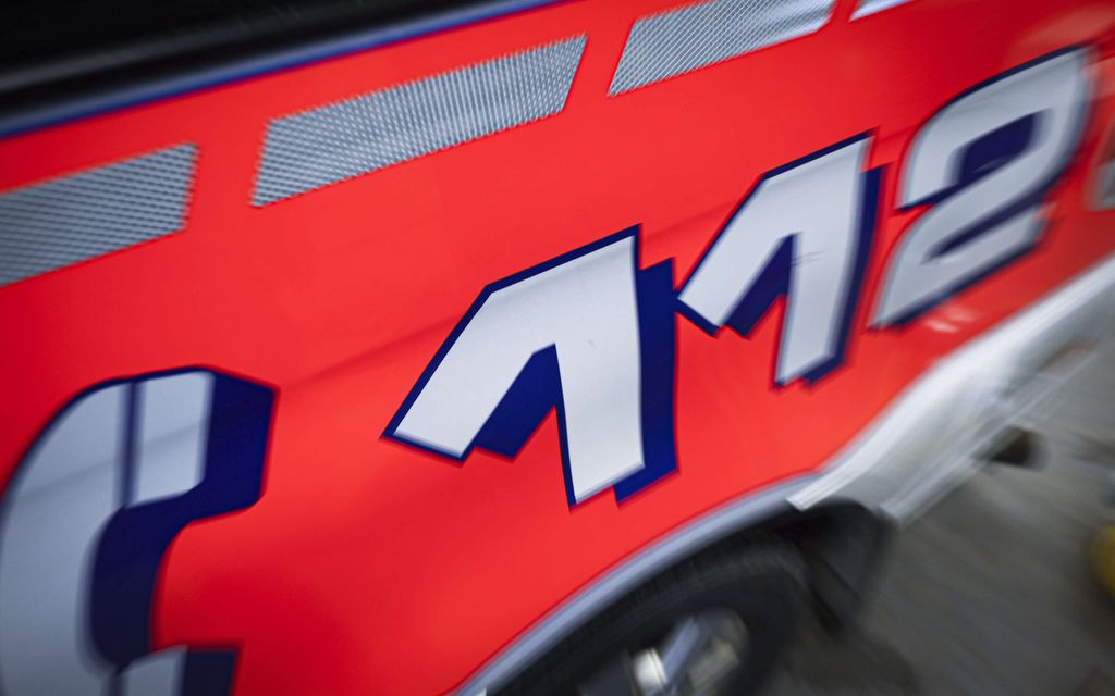 Tallirakennus liekeissä Heinolassa